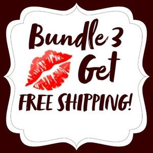 FREE SHIPPING 💋